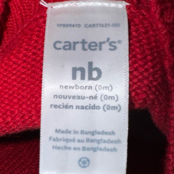 NWT 2 Piece  Baby Girl’s Cable Knit Sweater Dress with diaper cover #3 - Picture 5 of 7